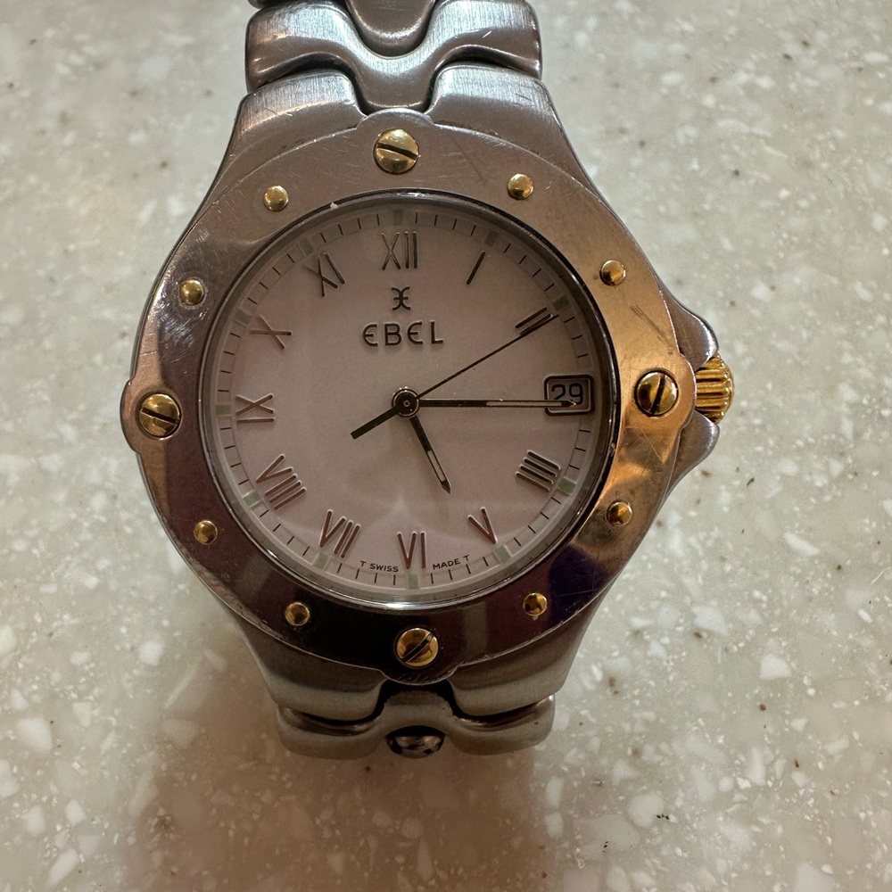Ebel Sportwave Stainless Steel & 18K Gold Watch